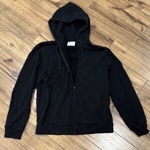 Old Navy Men's Black Hoodie Sweatshirt